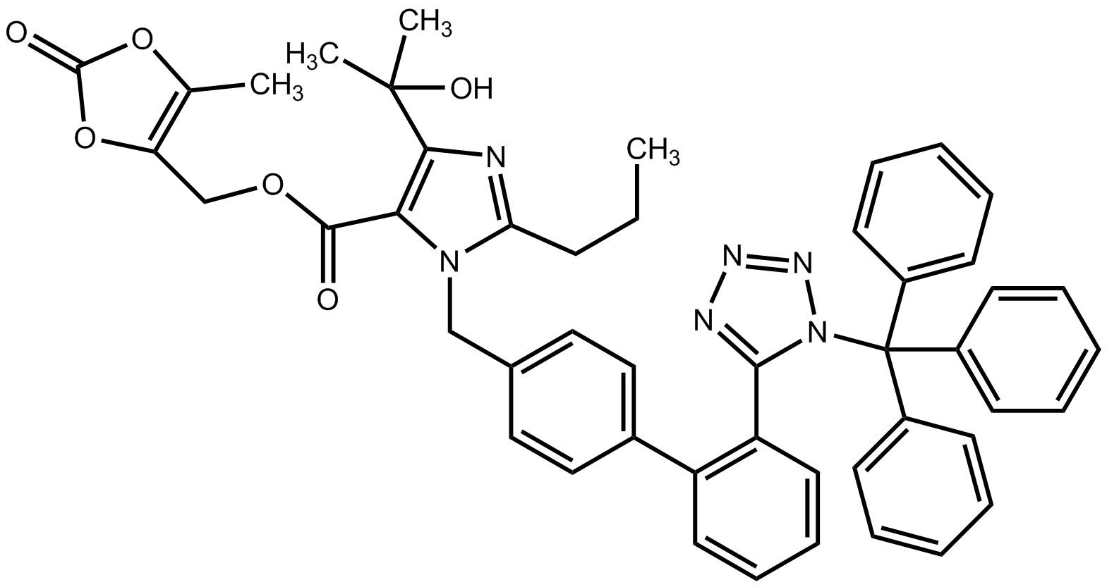N1-奥美沙坦甲氧菊酯对照品