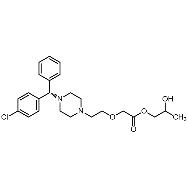 西替利嗪杂质12（(S)-西替利嗪丙二醇酯）